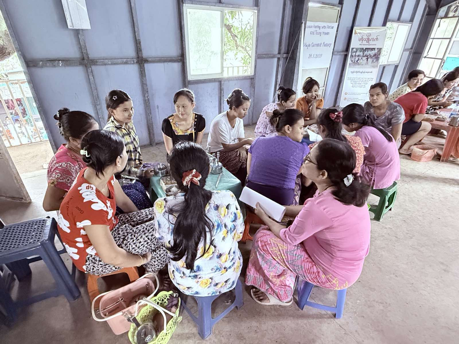Girls Leadership Empowerment for Advancement in Myanmar(GLEAM) Project – Maple Garment Factory