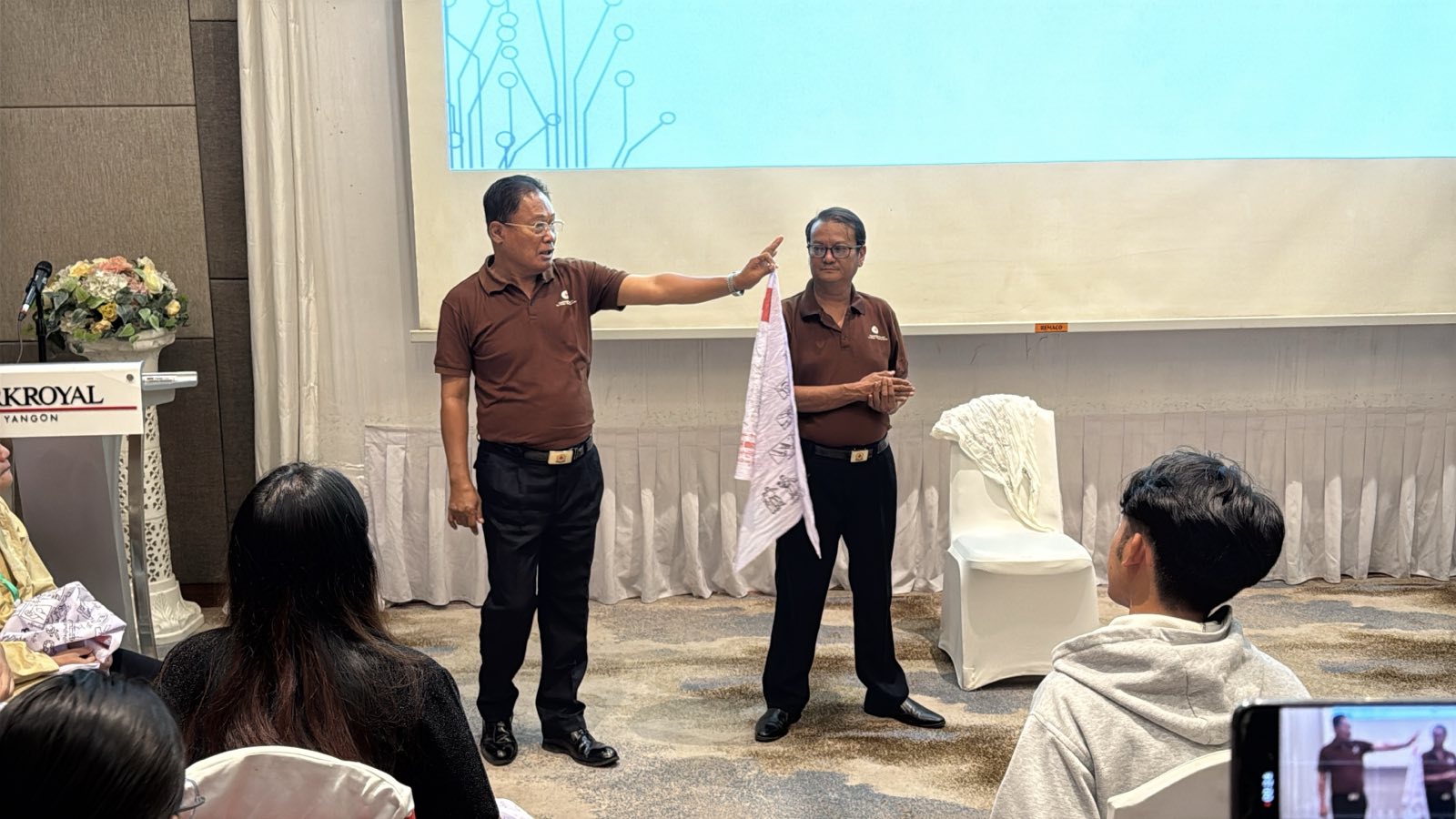 First Aid Training Successfully Conducted in Yangon