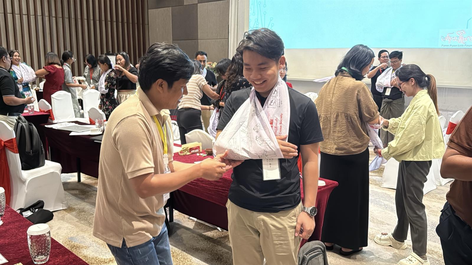 First Aid Training Successfully Conducted in Yangon