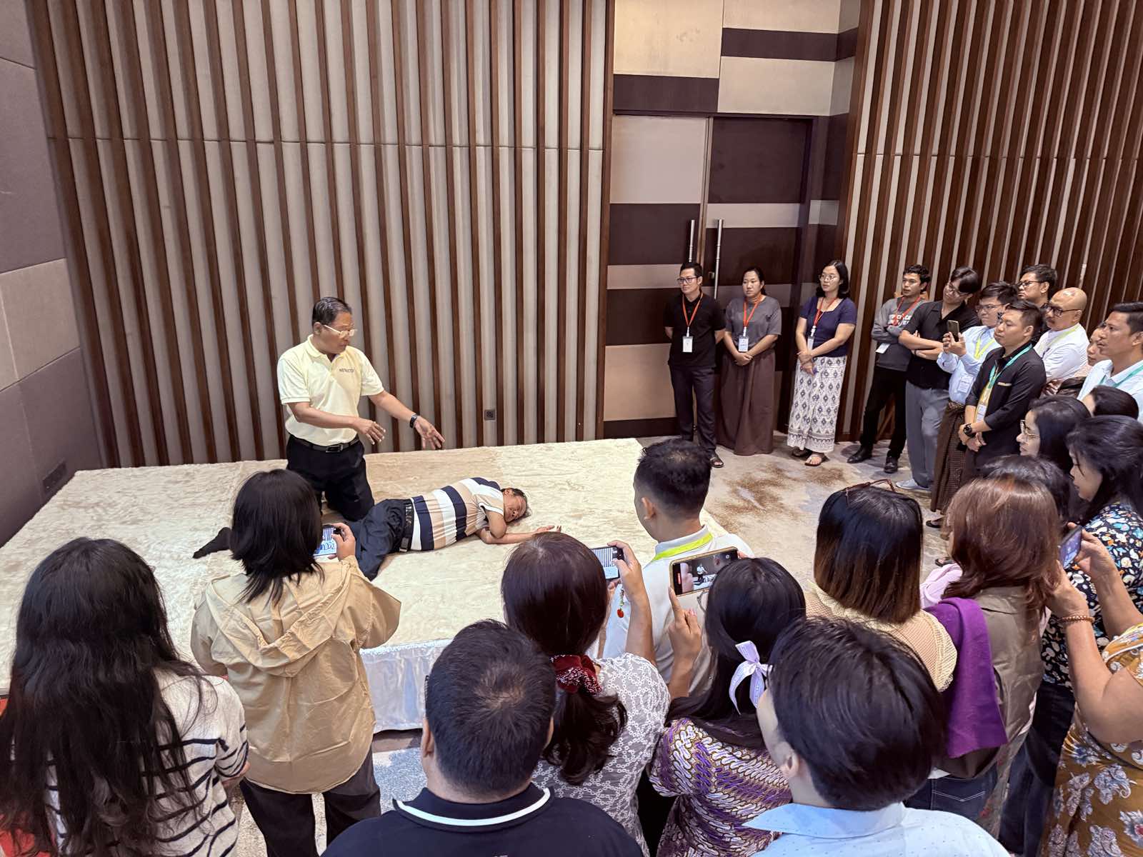 First Aid Training Successfully Conducted in Yangon