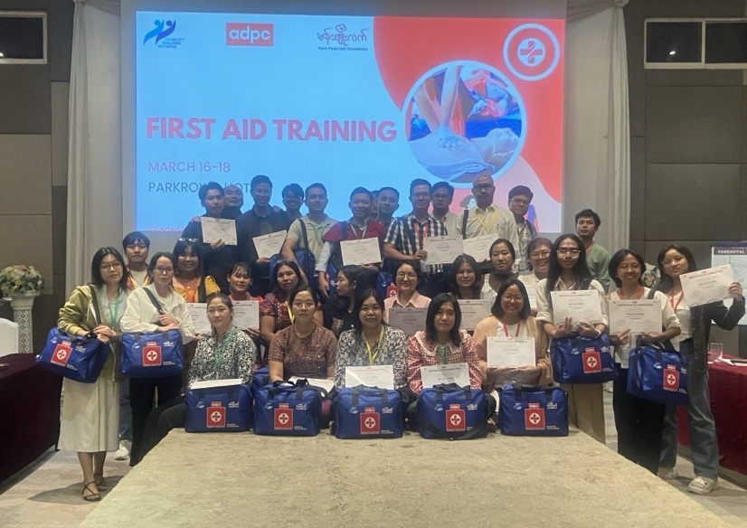 First Aid Training Successfully Conducted in Yangon
