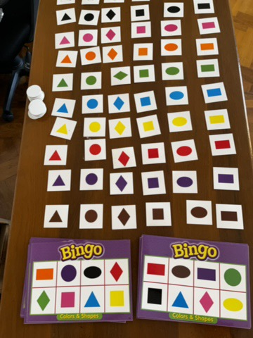 <p>49. SHAPES AND COLOR BINGO</p>