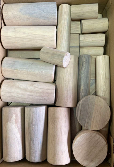 <p>52. WOODEN BUILDING BLOCKS</p>