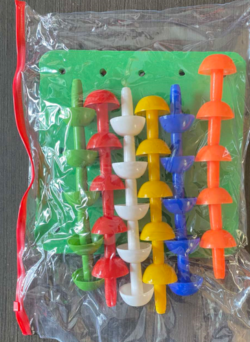 <p>53. RUBBER STACKING TOYS</p>