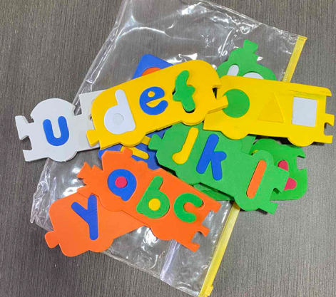 <p>60. ABC TRAINS (SMALL LETTERS)</p>